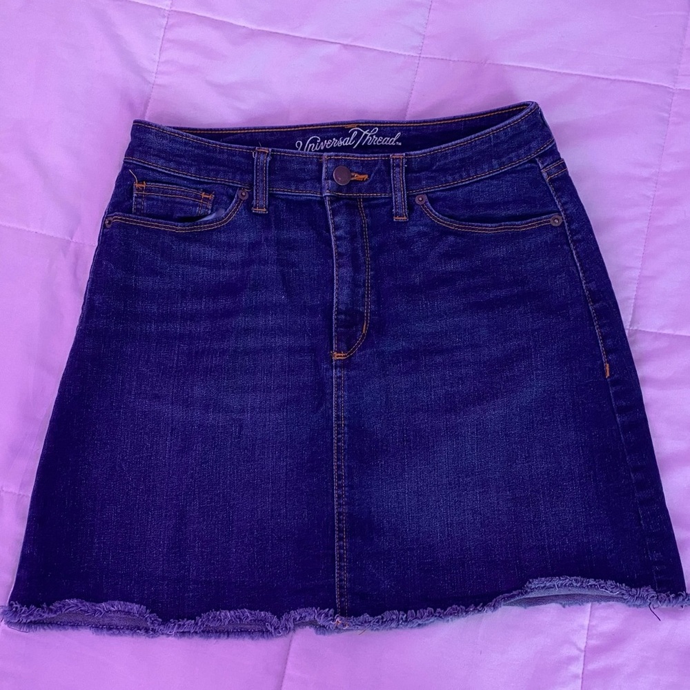 Denim skirt